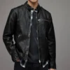 Top Class Drip Cora Leather Jacket