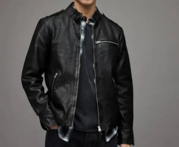 Top Class Drip Cora Leather Jacket