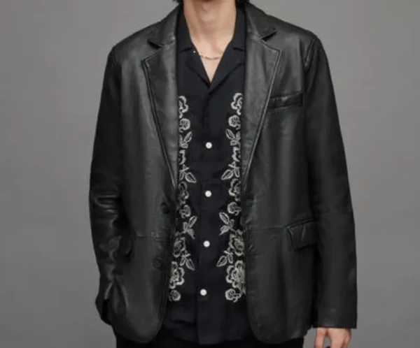 Drip Aki Black Blazer Jacket