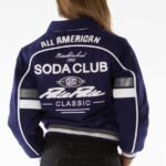 Pelle Pelle Soda Club MB Purple Wool Jacket