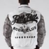 Soda Club Pelle Pelle Motor City 1978 White Jacket