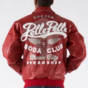 Pelle Pelle Soda Club Red Jacket