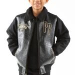 Pelle Pelle Kids 1978 Black Leather Jacket