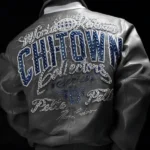 Grey Pelle Pelle Chi-Town Leather Jacket