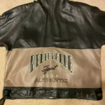 Marc Buchanan Pelle Pelle Black And Brown Jacket