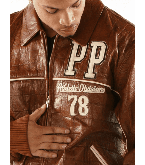 Pelle Pelle 1978 Athletic Division Super Sports Brown Jacket