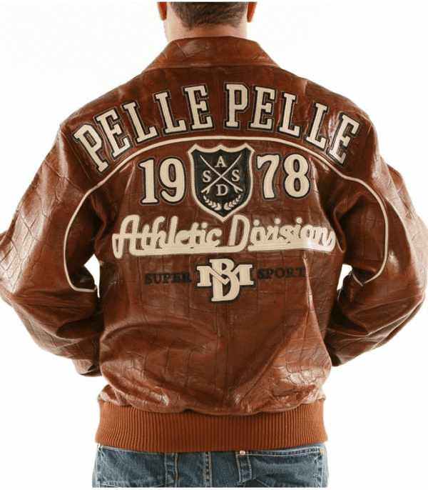 Pelle Pelle 1978 Athletic Division Super Sports Brown Jacket