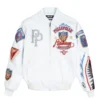 Pelle Pelle American Bruiser Plush White Jacket