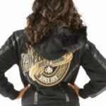 Pelle Pelle Black Born And Raised Hooded Jacket