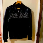 Top class Pelle Pelle Black Leather Jacket