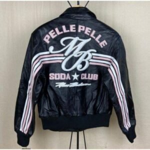 Pelle Pelle 78 Black Soda Club Leather Jacket