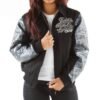 Pelle Pelle Exotic Black 1978 Wool Jacket