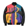 Pelle Pelle Picasso Plush Mens Bomber Jacket