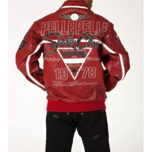 Pelle Pelle Red 1978 Soda Club MB Jacket