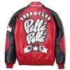 Pelle Pelle Soda Club Plush Red And Black Jacket