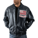 Pelle Pelle American Black Leather Jacket