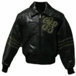 Pelle Pelle Legend 78 Black Stud Jacket