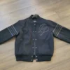 Womens Pelle Pelle Black Varsity Jacket