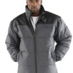 Pelle Pelle Men Grey Prada Puffer Jacket