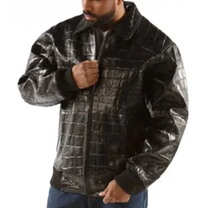 Pelle Pelle Basic – Black Large Croco