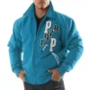 Pelle Pelle Come Out Turquoise Tiger Wool Jacket