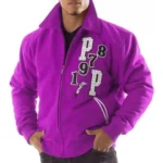 Pelle Pelle Come Out Pink Tiger Wool Jacket