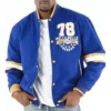 Pelle Pelle Blue Superior 78 Wool Jacket