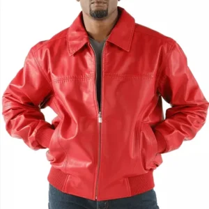 Pelle Pelle Butter Soft Red Leather Jacket