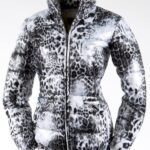 Pelle Pelle Leopard Printed Puffer Jacket