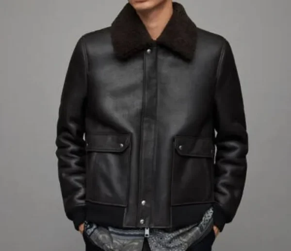 Drip Nolan Shearling Jacket