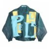 Green Yellow Leather Jacket