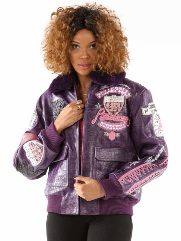 Pelle Pelle American Bombshell Purple Jacket
