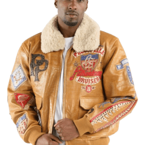 Pelle Pelle American Bruiser Mustard Jacket