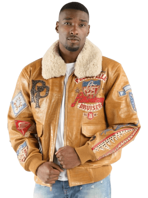 Pelle Pelle American Bruiser Mustard Jacket