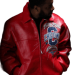 Pelle Pelle Chi Town Red Leather Jacket