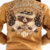 Pelle Pelle Ladies Red White True Light Brown Jacket