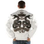 Pelle Pelle Lethal 78 White Leather Jacket