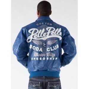 Pelle Pelle Soda Club Blue Jacket