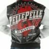 Black Pelle Pelle Leather Studded Jacket
