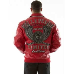 Pelle Pelle Limited Edition Red Leather Jacket