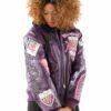 Pelle Pelle American Bombshell Purple Jacket