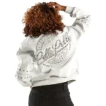 Pelle Pelle Womens The Original White Leather Jacket