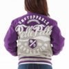 Womens Pelle Pelle Unstoppable Purple Jacket