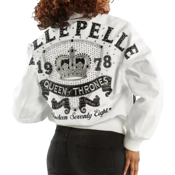 Pelle Pelle Thrones Queen White Jacket